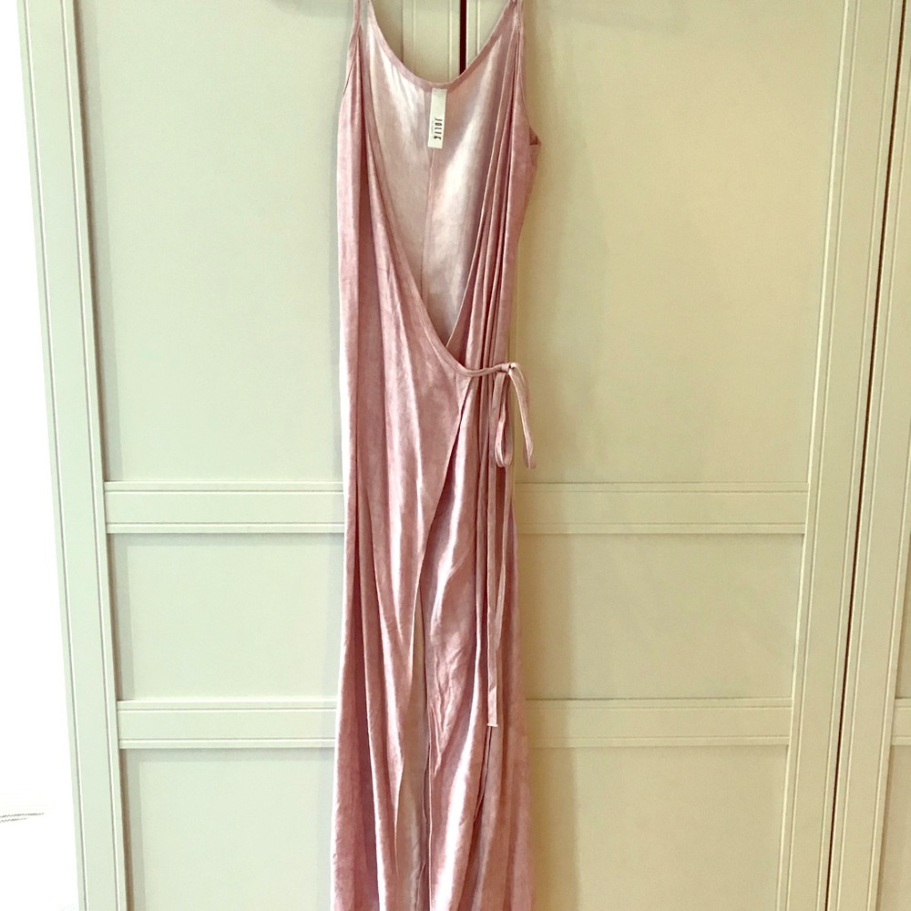 Pink wrap dress / cover up